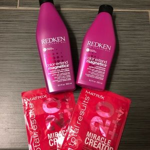 Redken Shampoo & Conditioner and Hair Masks